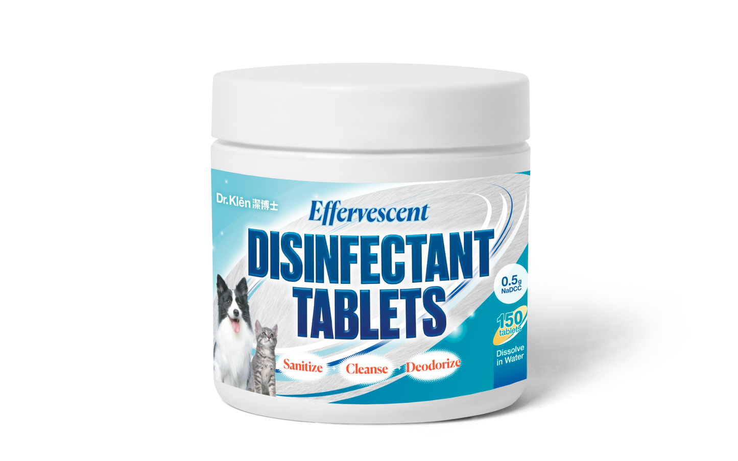 Dr.Klen Disinfectant Tablets Bulk Pack 150 tabs