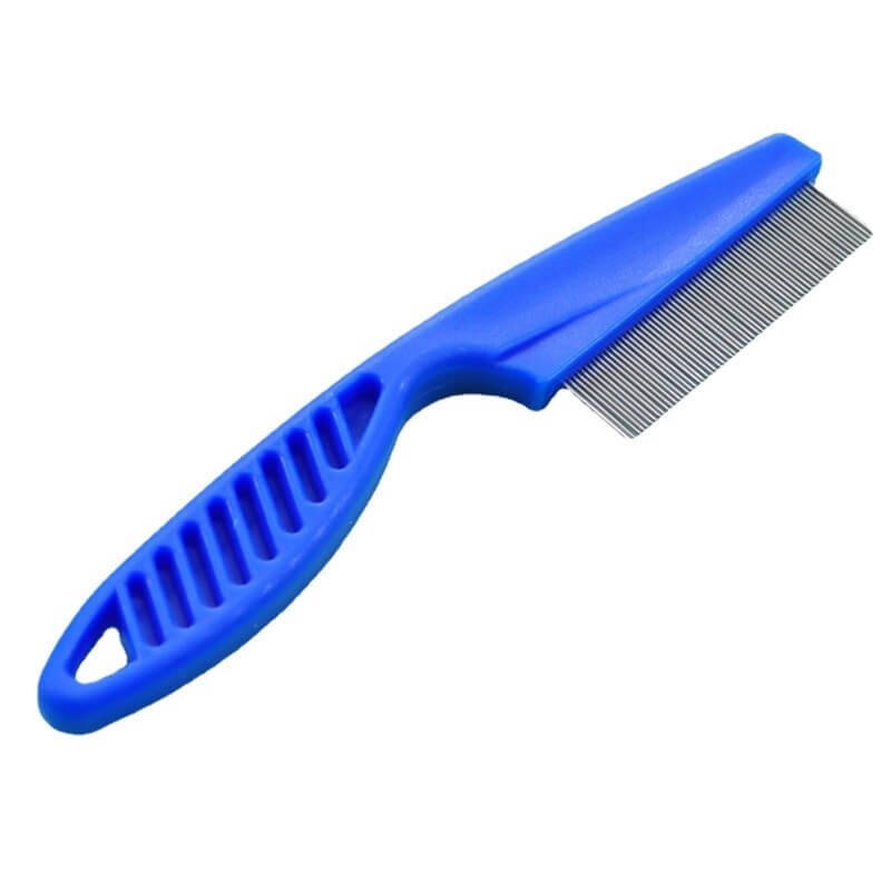 Flea Comb W/White Handle #9405 #PC0100200L