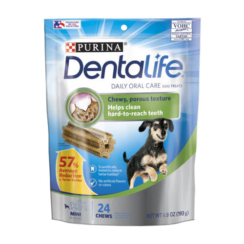 Purina Dentalife Mini Dog Treats 6.8oz #12393825