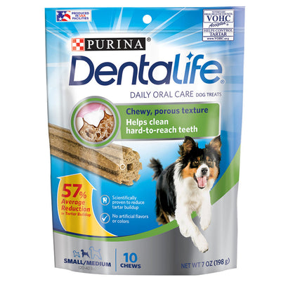 Purina Dentalife S/M 狗零食 7 盎司 #12393819