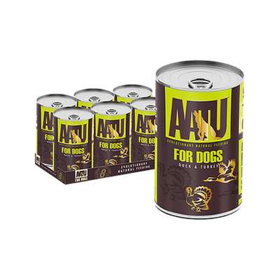 AATU Duck & Turkey Wet Dog Food 400g-SPCA HK