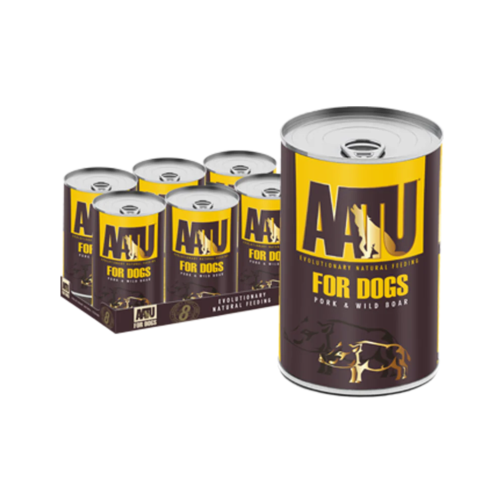 AATU Pork & Wild Boar Wet Dog Food 400g-SPCA HK