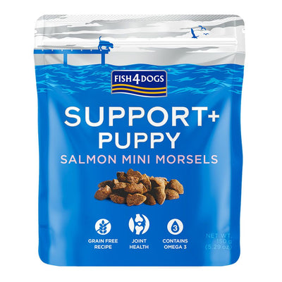 FISH4DOGS Treats - Puppy Salmon Morsels 150g #PSM2