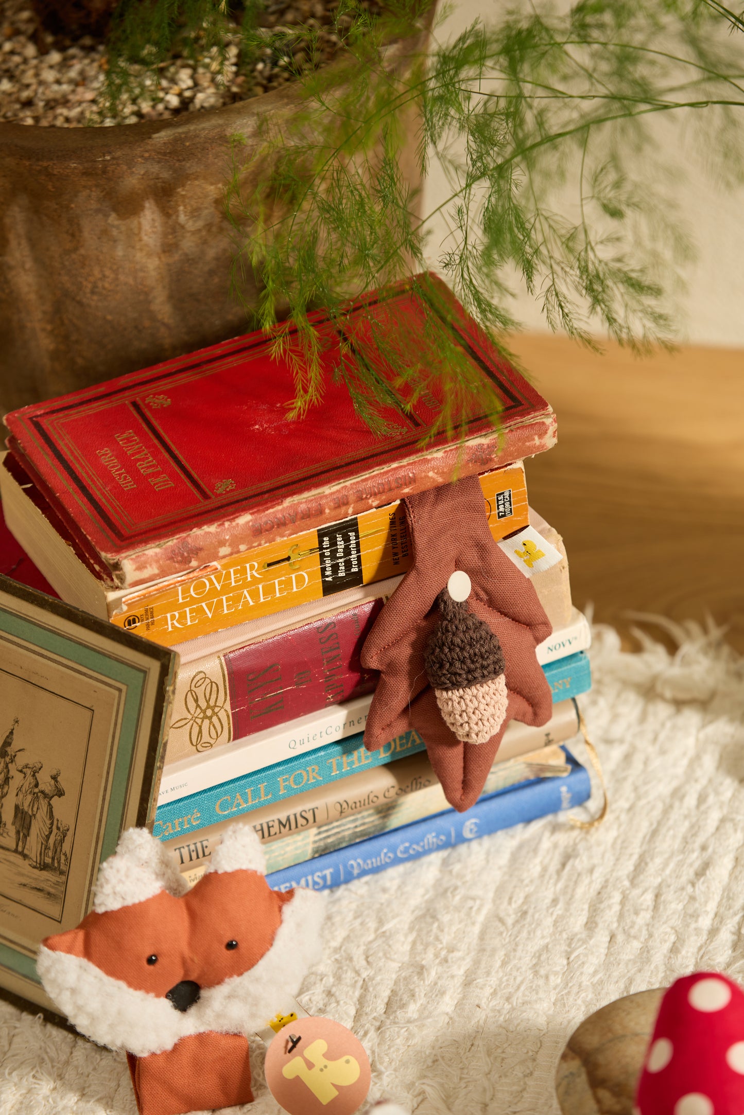 HIKOINU - 橡果葉款（啡色）