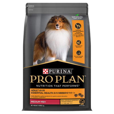 ProPlan Adult Essential Health 3kg #12519098(NEW)