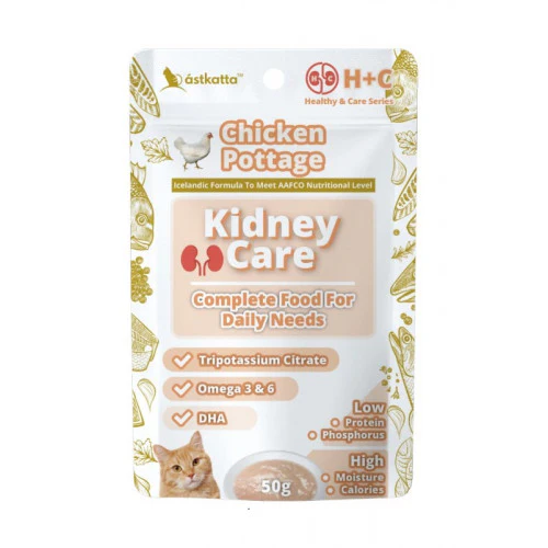Astkatta Kidney Care Complete Food - Chicken Pottage 50g-SPCA HK