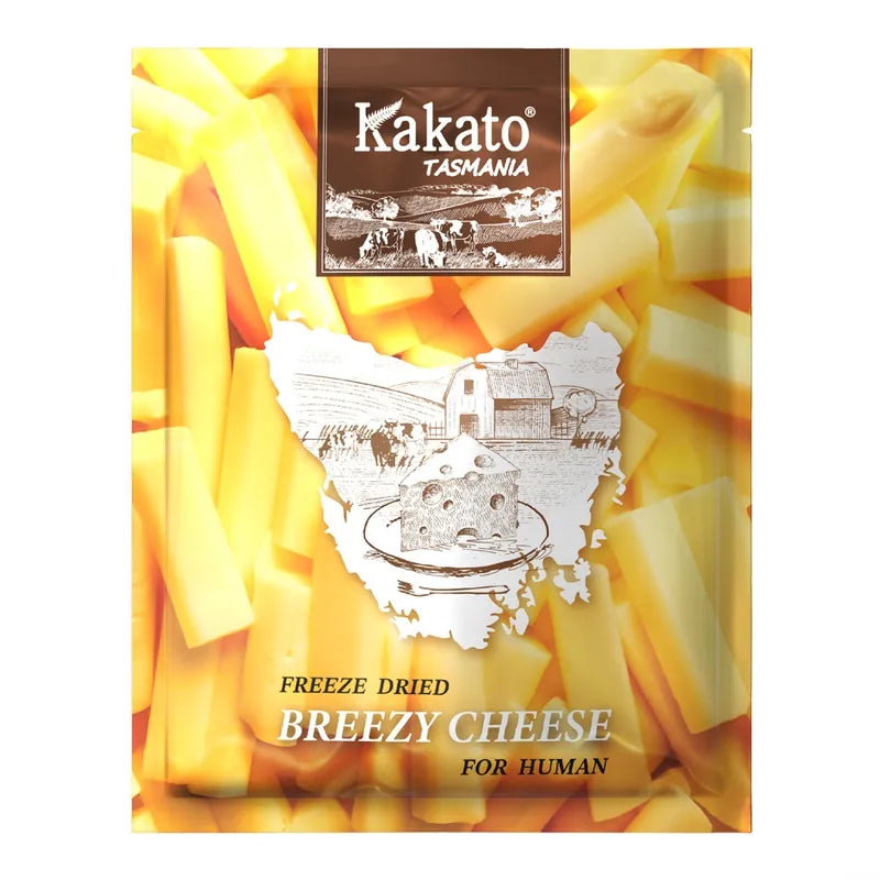 Kakato Freeze Dried Breezy Cheese < 3個月  38g (人食用)