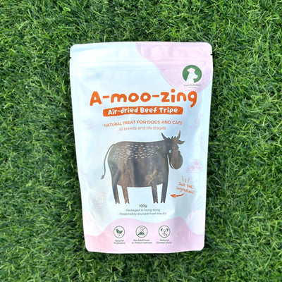 A-Moo-Zing - Air Dried Beef Tripe 100g #10702101