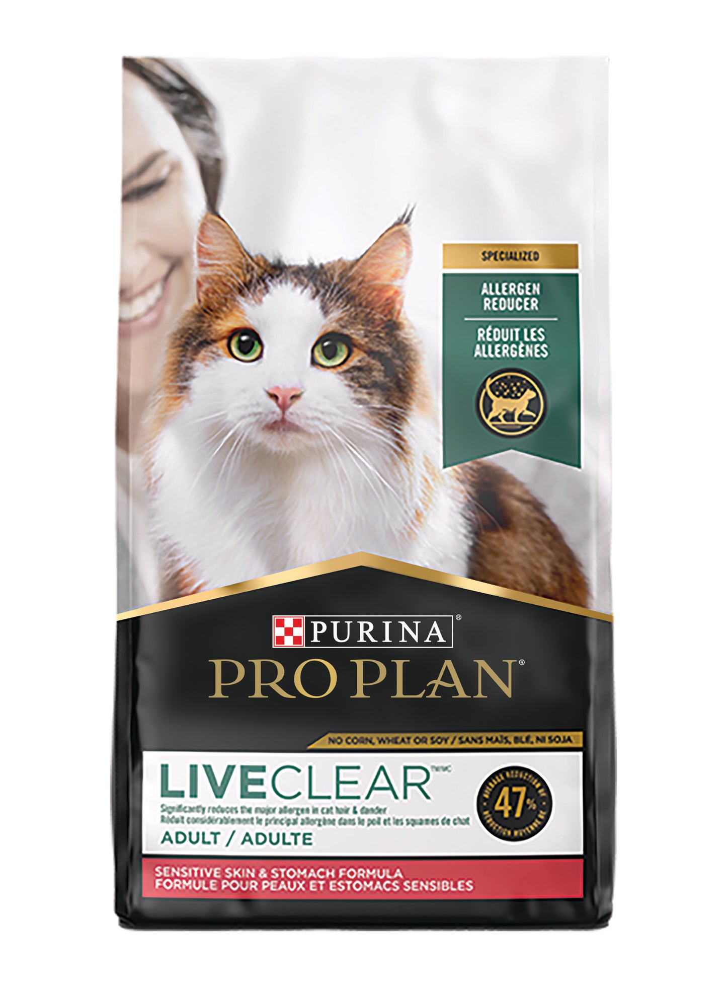 Proplan LiveClear 成人敏感肌膚及胃部3.2l