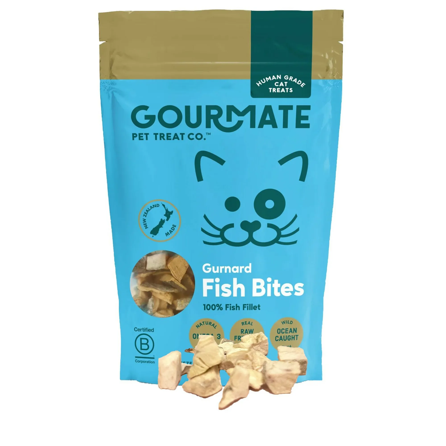 GOURMATE 魴魚咬片 25 克 #GMT-CO3