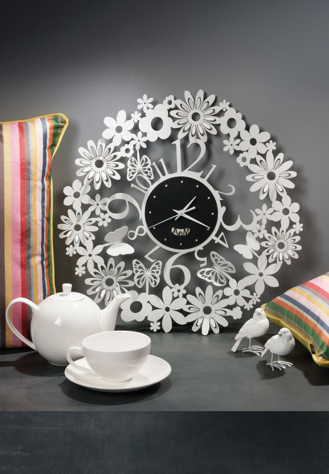 Arti&Mestieri Wall clock Margherite