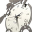 Arti&Mestieri Wall clock fun Good Luck