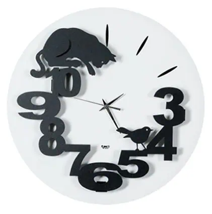 Arti&Mestieri Hunter Cat clock