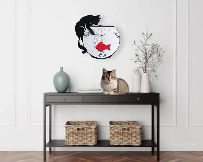 Arti&Mestieri “Tommy and Fish” Wall Clock