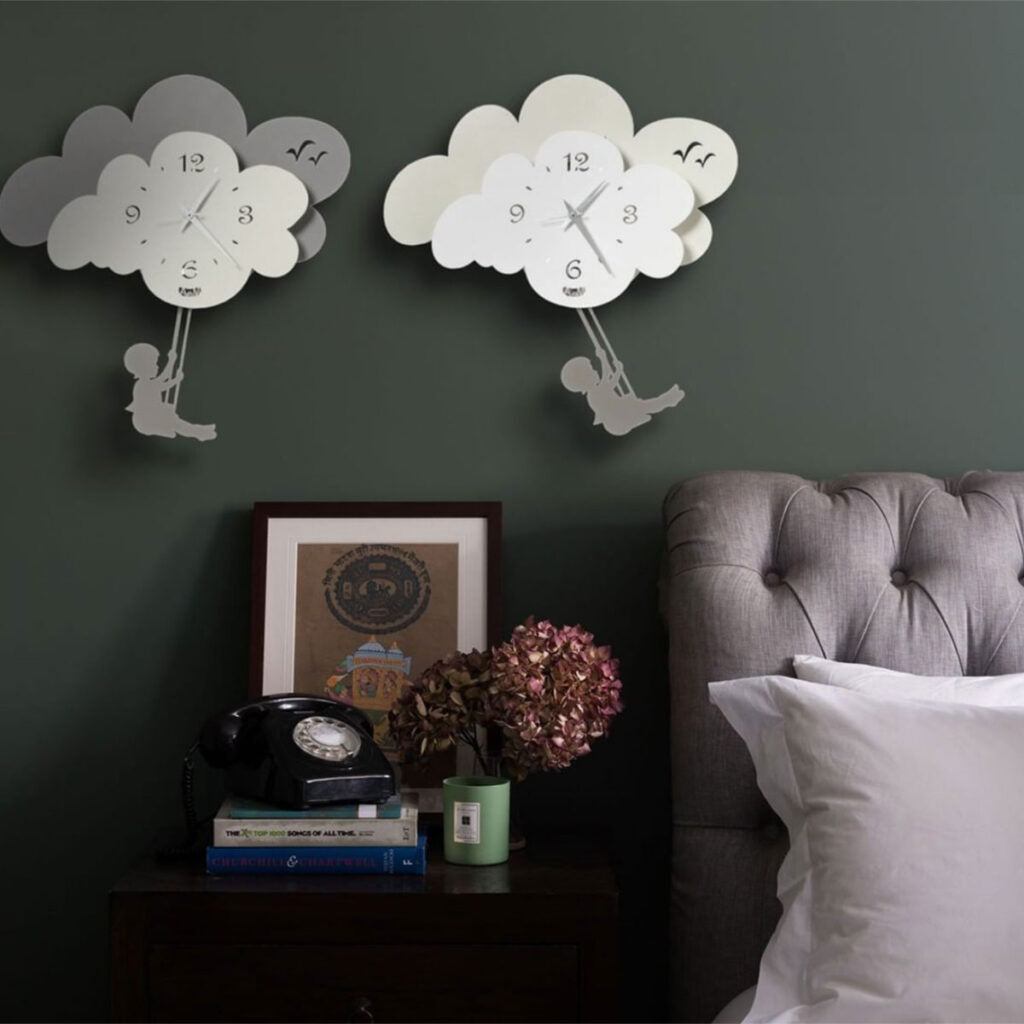 Arti&Mestieri Pendulum clock with clouds