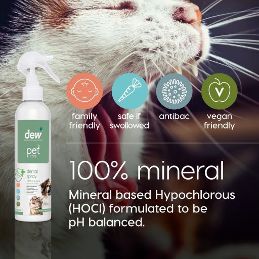Dew Pet Care Dental Spray 250ml #NDP-05-250