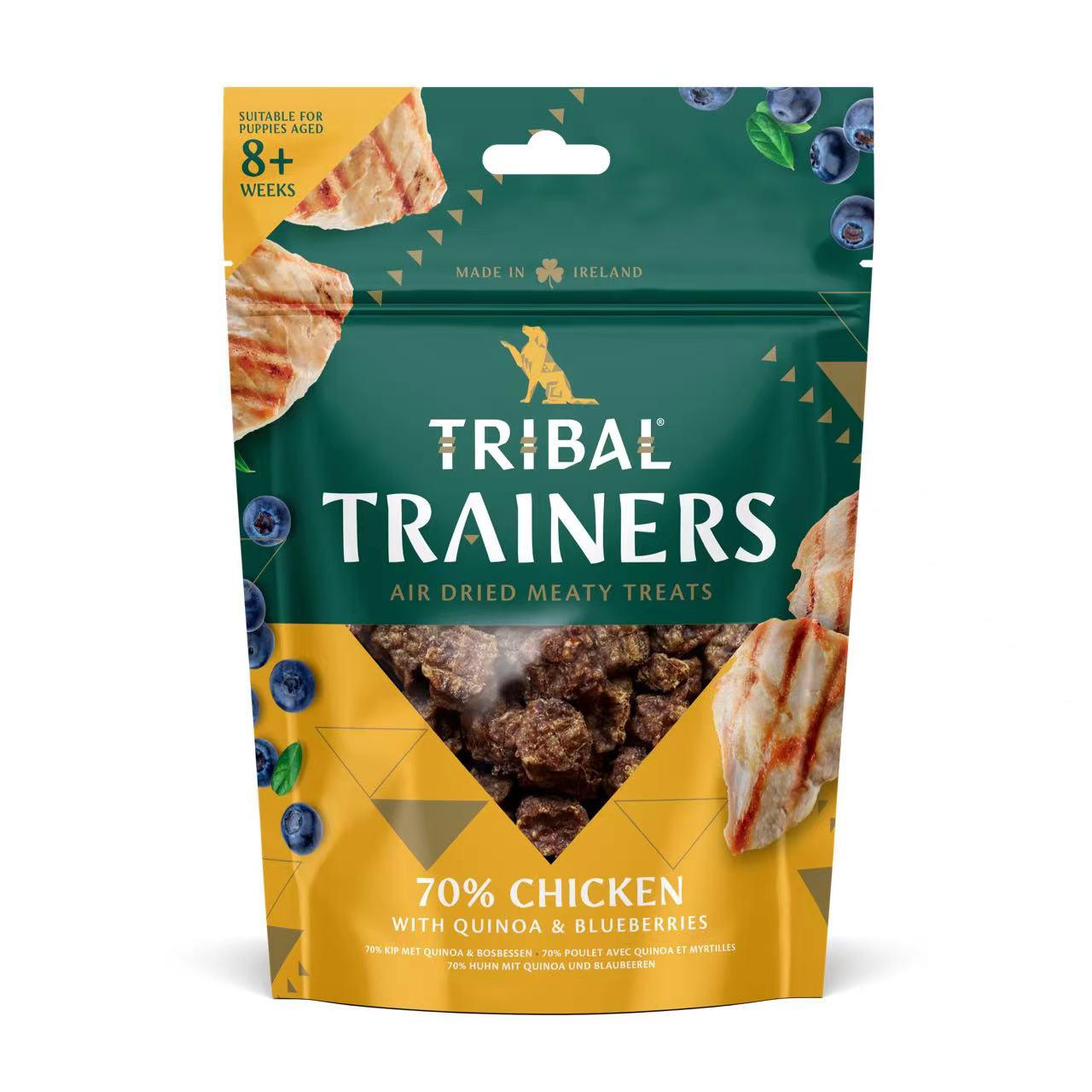 TRIBAL Chicken & Blueberry Dog Treats 80g #TRT01