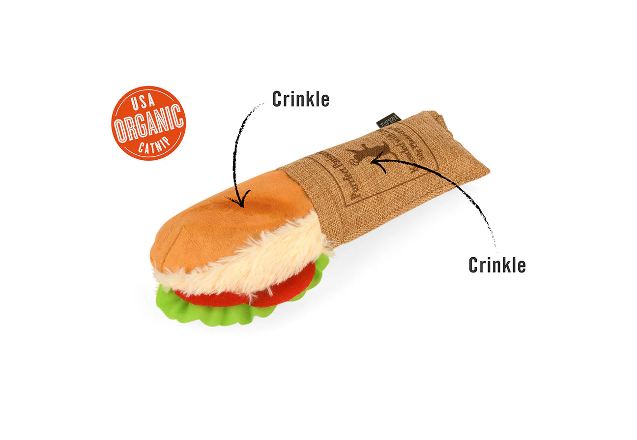 P.L.A.Y. Feline Frenzy Tuna Baguette Kicker Toy