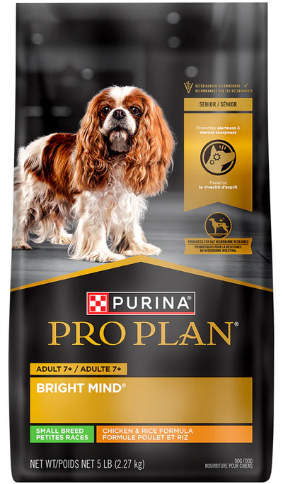 ProPlan Adult 7+ Sm&Min BrightMind 5lb #12432277