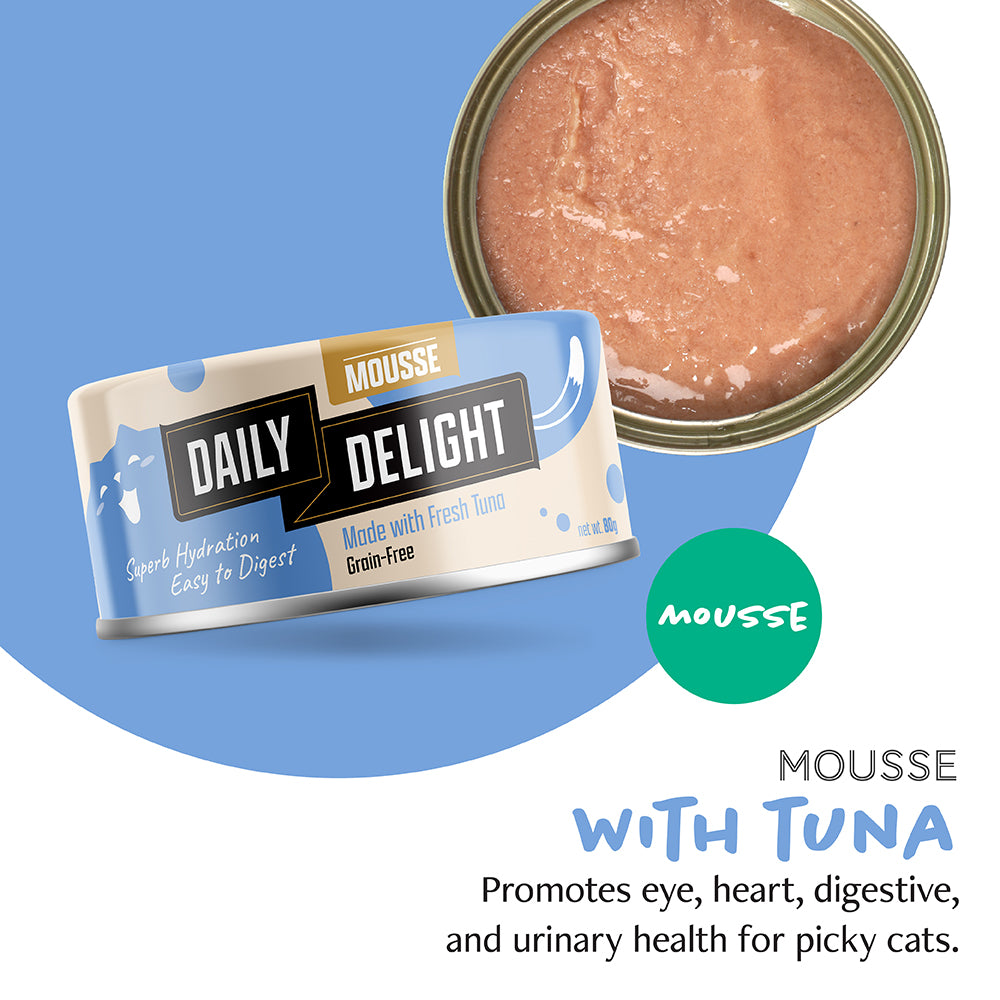 Daily Delight Mousse - Tuna 80g #DD61-SPCA HK