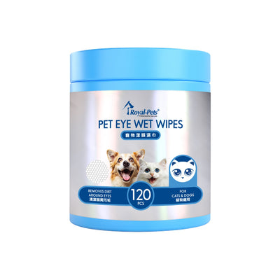 Royal-Pets - 寵物潔眼濕巾120片