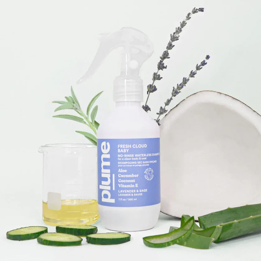 PLUME No-Rinse Waterless Shampoo-Lavender&Sauge 20