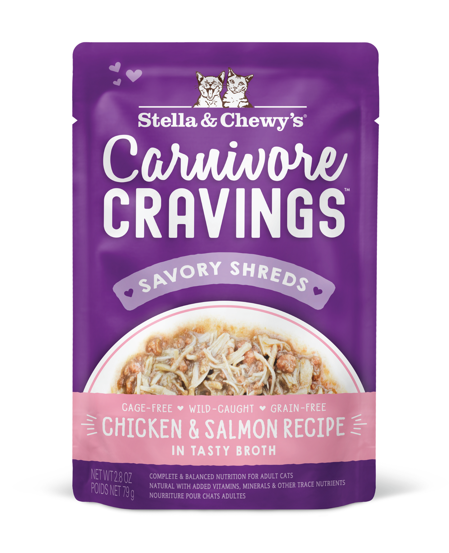 Stella and Chewy's Carnivore Cravings Pouch Cat 79g Chicken&Salmon