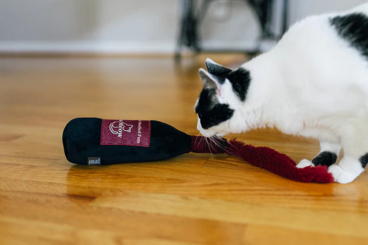 P.L.A.Y. - Feline Frenzy Kicker Toy-Red Wine#PY724