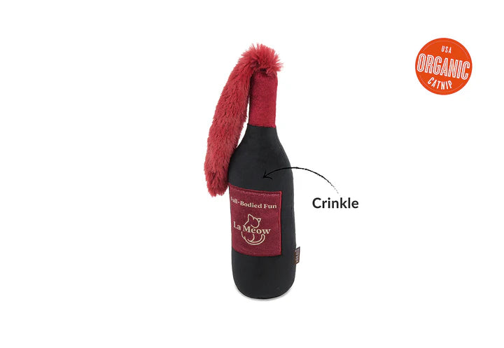 P.L.A.Y. - Feline Frenzy Kicker Toy-Red Wine#PY724