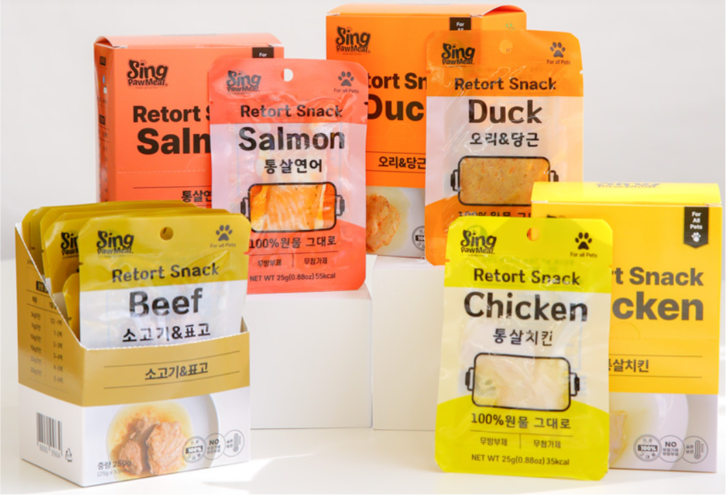 SINGPAWMEAL Fresh Food Snacks 25g