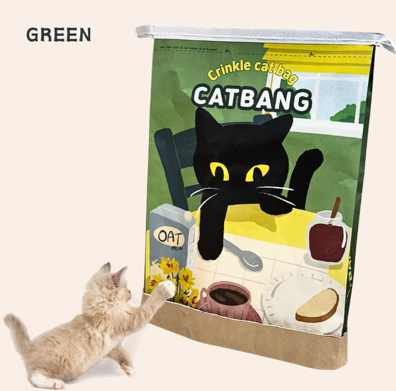 CAT BANG 米紙袋玩具