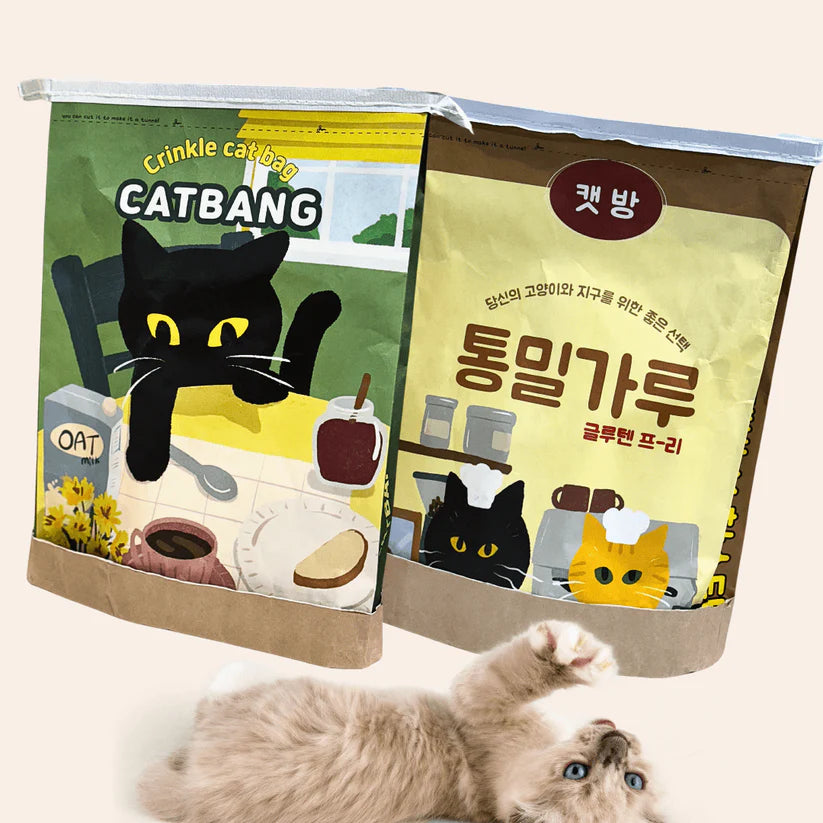 CAT BANG 米紙袋玩具