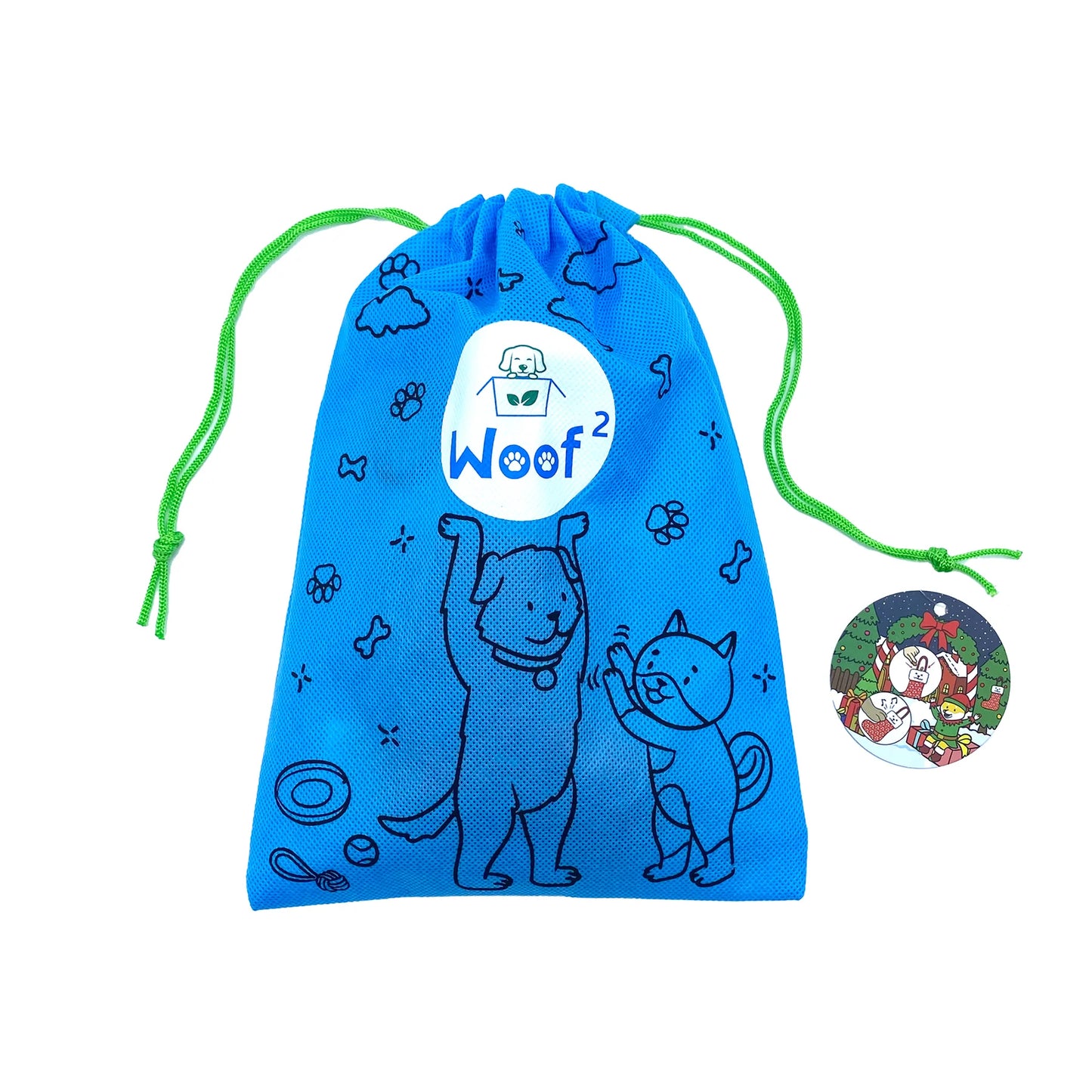 Woof² | Christmas Stocking Nosework Soft Plush Pet Toy