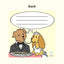 Woof² Wedding Card