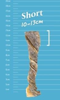 Skipper’s Fish Skin Twists Short 天然膠原魚皮紐棒 200g
