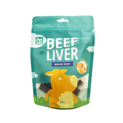 PETCUBES Air-Dried - Beef Liver 50g #ADTBLI - SPCA HK