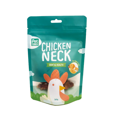 PETCUBES Air-Dried - Chicken Neck 50g #ADTCN - SPCA HK