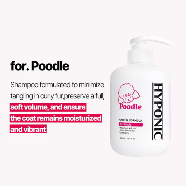 HYPONIC Shampoo (For Poodle) 500ml (*Pre-order) - SPCA HK