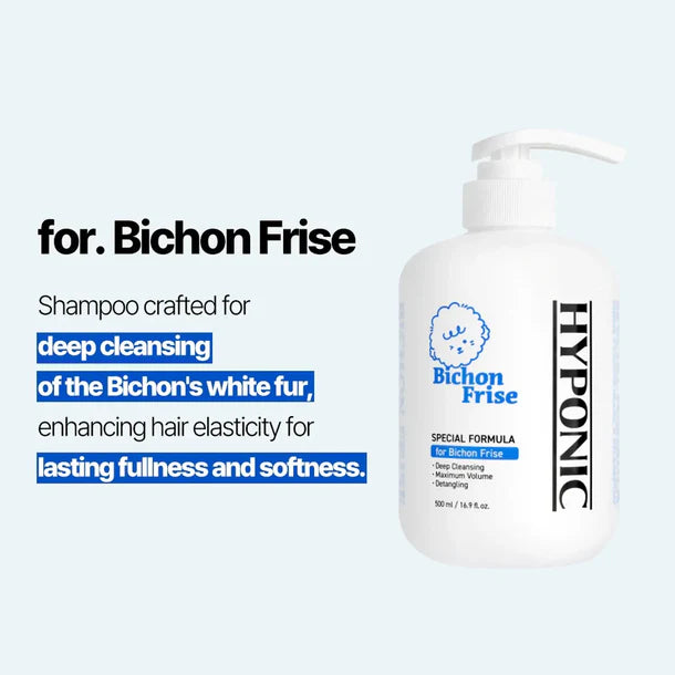 HYPONIC Shampoo (For Bichon Frise) 500ml (*Pre-order) - SPCA HK