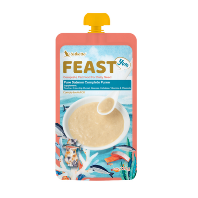 Astkatta FEAST Pure Salmon Complete Puree 110g#P00 - SPCA HK