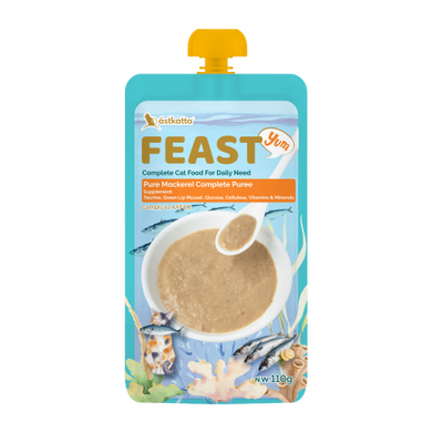 Astkatta FEAST Pure Mackerel Complete Puree 110g#P