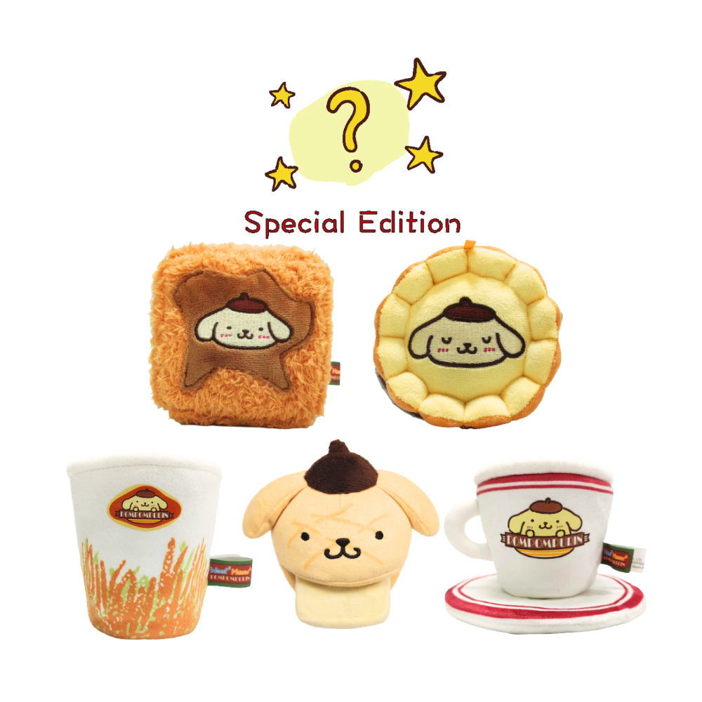 Woof² Pompompurin Cha Chaen Teng Pet Toy Blind - SPCA HK