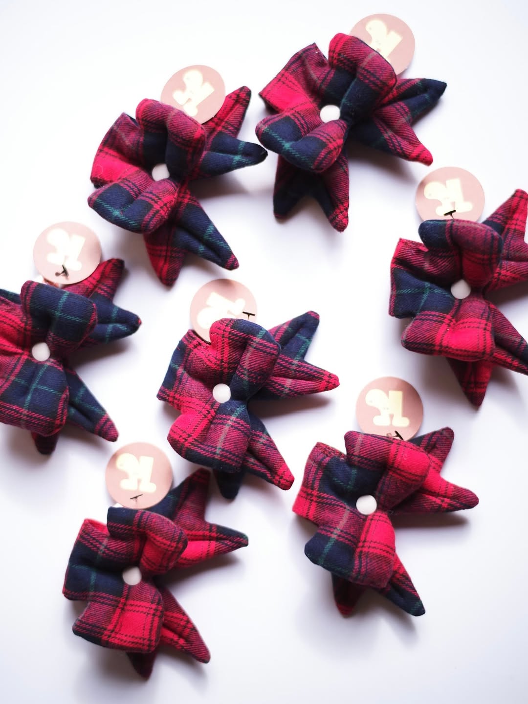 HIKOINU - 格紋蝴蝶結