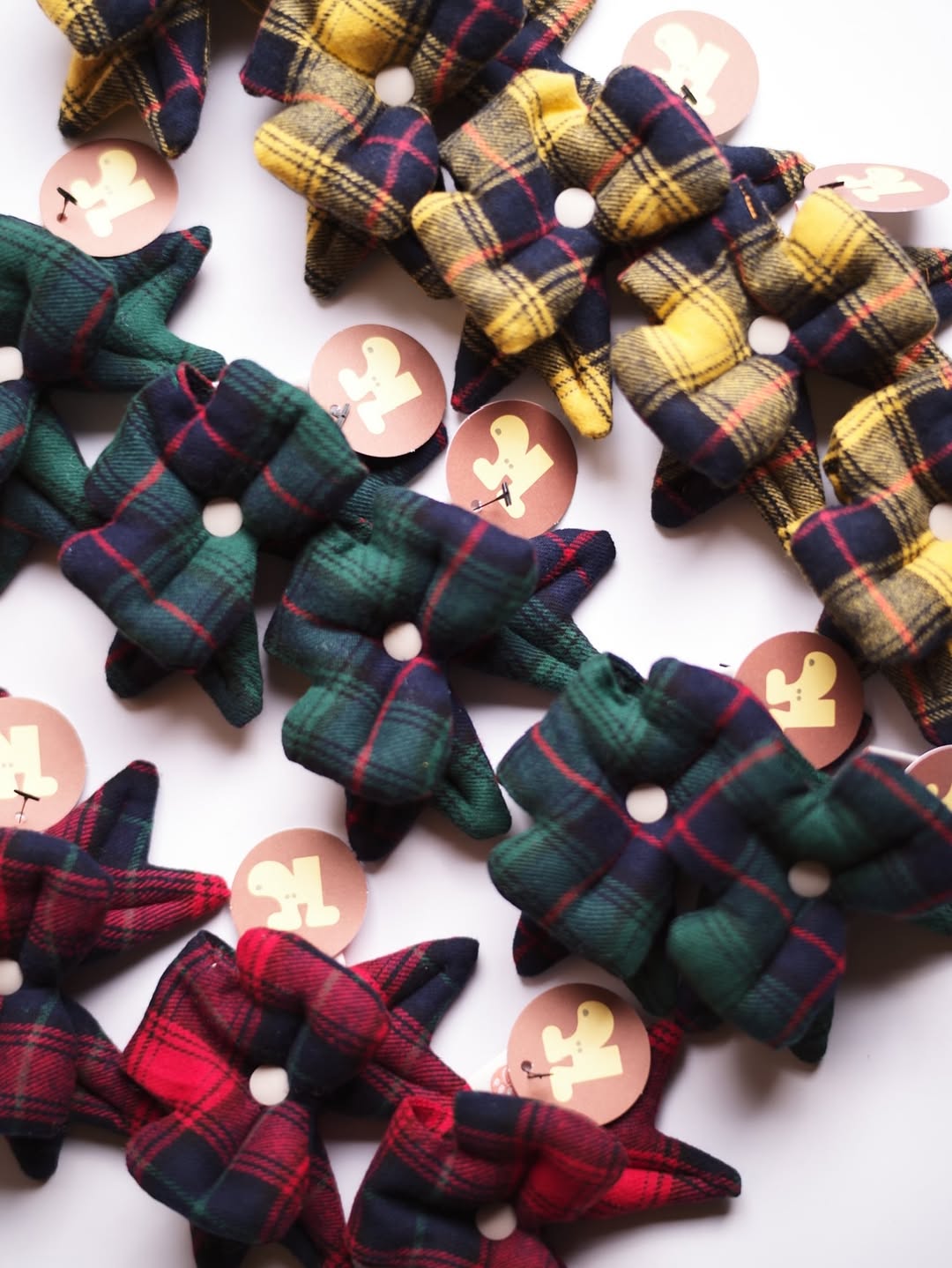 HIKOINU - 格紋蝴蝶結