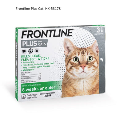 Shop-Frontline Plus Cat 0.5ml (3pcs)