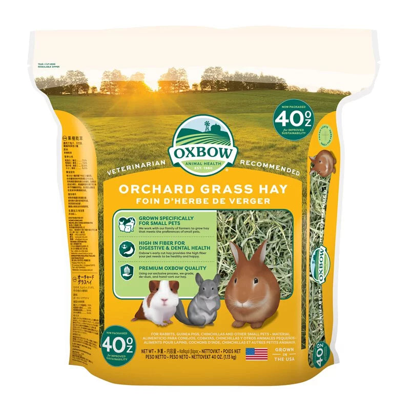 Oxbow Orchard Grass Hay 40oz #XB007 - SPCA HK