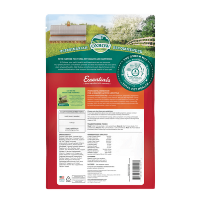 Oxbow Essentials Adult Guinea Pig Food 5lb #XB0035 - SPCA HK