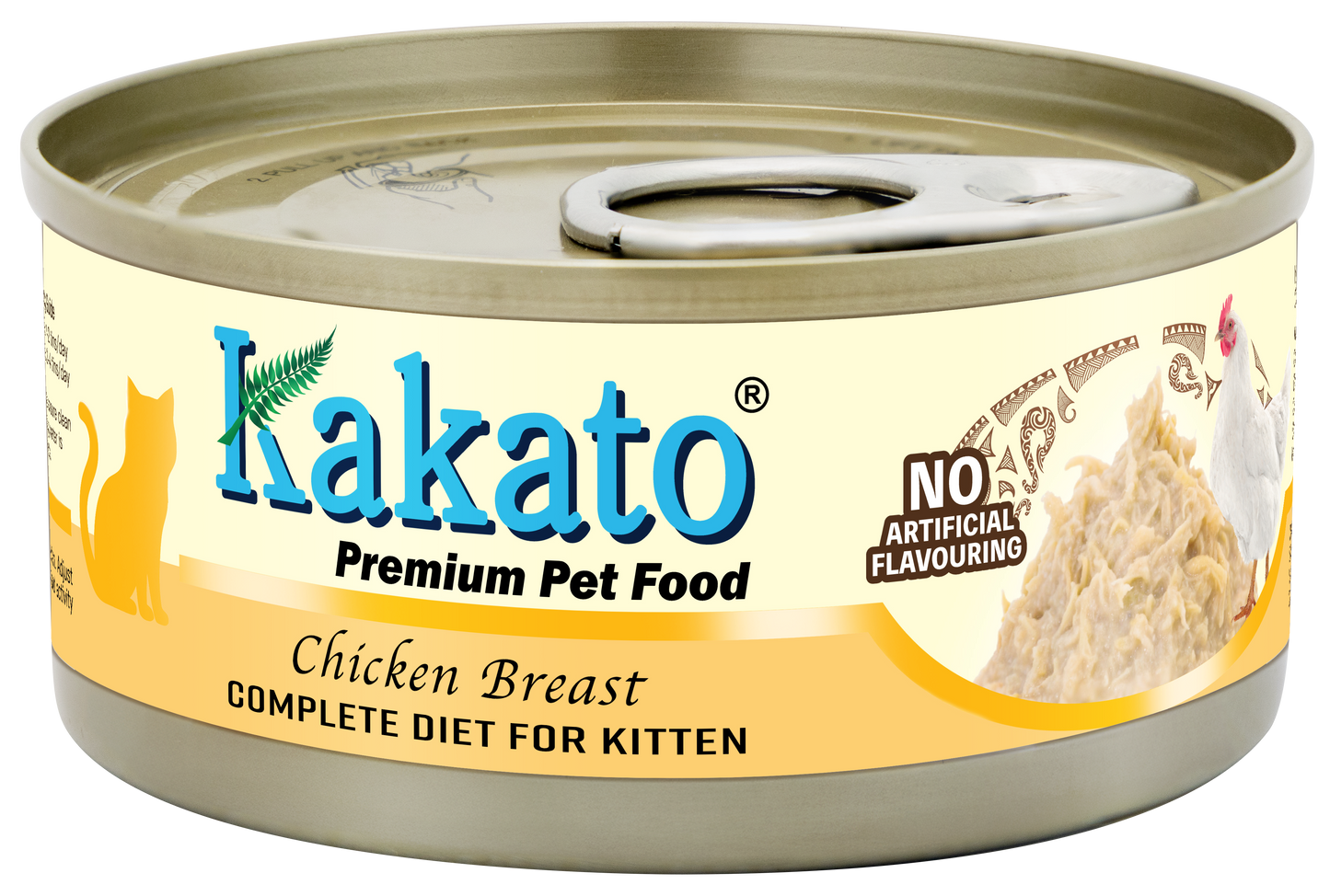 Kakato 全營養主食罐（雞胸）70g｜幼貓1–12個月及增重配方