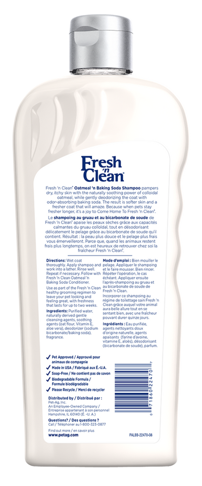 Freshn Clean Oatmeal & Baking Soda Shampoo 18oz