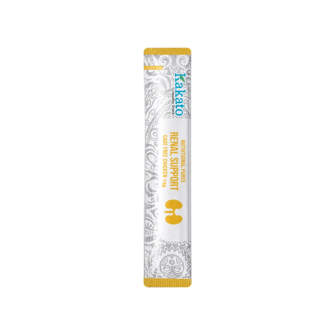 Kakato Nutritional Puree - Renal Support - Cage Free Chicken (15gx4)